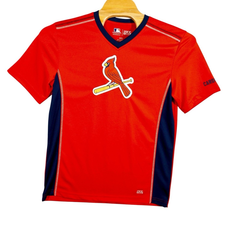 MLB TX3 Cool St Louis Cardinals Tee Shirt‎ Mens Large Baseball